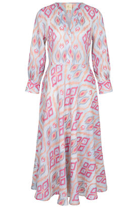 Kleid Azurite aus Leinen