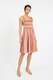 Lurex Mini Kleid