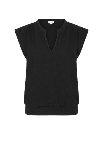 Top aus Baumwoll-Musselin