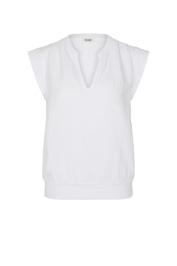 Top aus Baumwoll-Musselin