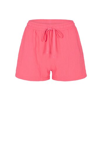 Shorts aus Musselin