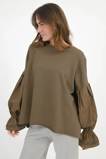 Sweatshirt aus Baumwolle 