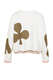 Sweatshirt mit Frottee Applikation 