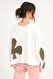 Sweatshirt mit Frottee Applikation 