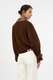 Veloursleder Trenchjacke