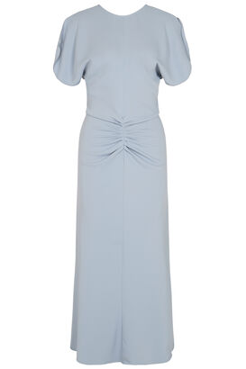 Midikleid mit Raffung