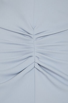 Midikleid mit Raffung