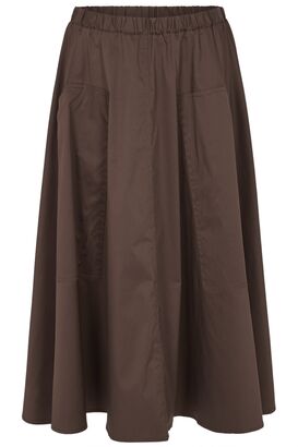 Midirock mit Baumwolle 