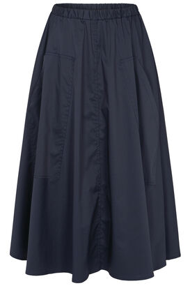 Midirock mit Baumwolle 