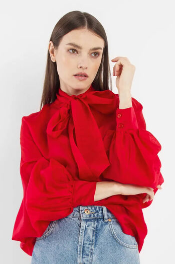 Bluse Antonia Bow