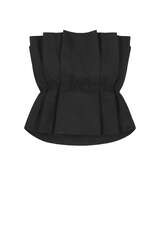 Pleat Top Black
