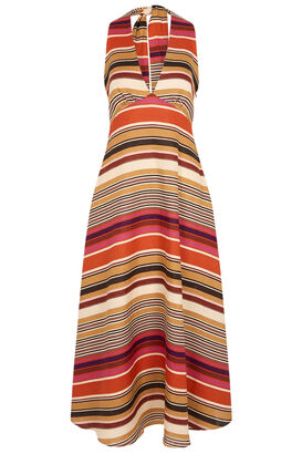 Maxi Kleid Liona aus Leinen