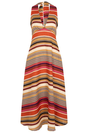 Maxi Kleid Liona aus Leinen