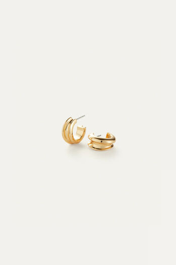 Ohrring Mini Lennon Hoop Gold