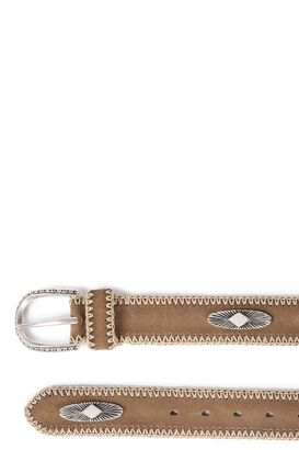 G&uuml;rtel mit Stickerei und Nietenbesatz