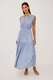 Kleid mit Streifen