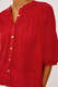 Bluse Theia mit Leinen