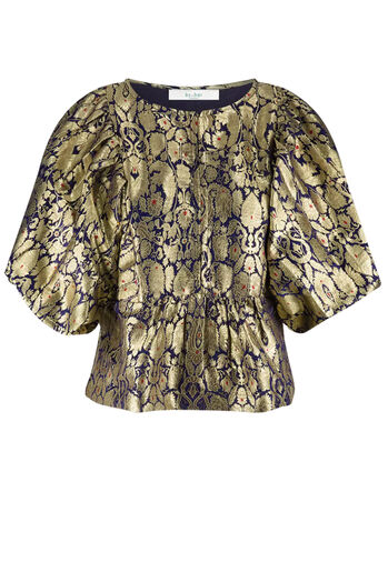 Jacquardbluse