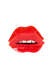 Haarspange Lippen
