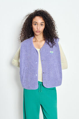 Weste aus Teddyfleece
