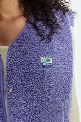 Weste aus Teddyfleece