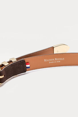 Gürtel aus Veloursleder