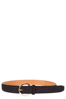 G&uuml;rtel aus Veloursleder 