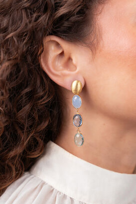 Ohrringe, Framed Stones 