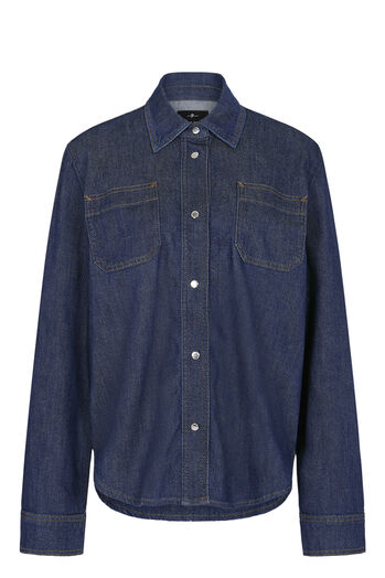 Jeansbluse Utility