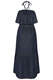 Bandeau Kleid mit Volants 