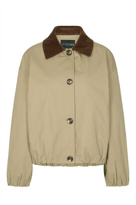 Bomber Jacke aus Baumwolle 