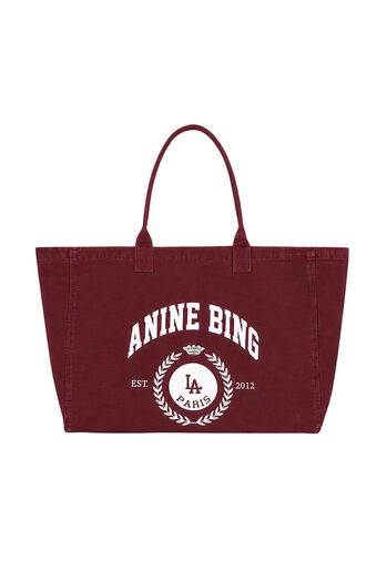 Shopper Canvas Bordeaux