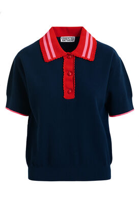 Poloshirt Kontrast