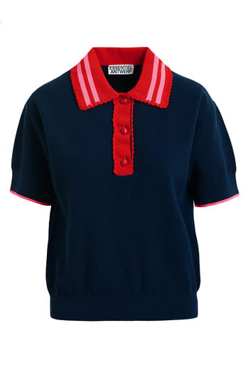 Poloshirt Kontrast