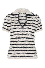 Strickpolo Gillis mit Ajourdetail