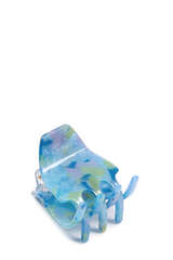 Haarspange Lilly, T&uuml;rkis gemustert