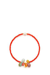 Armband 6 Drops, Red