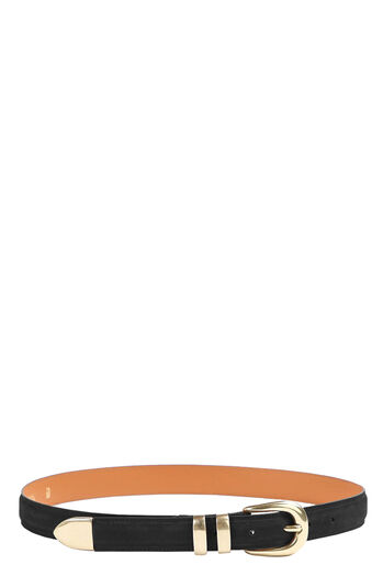 G&uuml;rtel aus Veloursleder