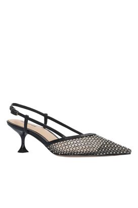 Slingback Carmen mit Strass