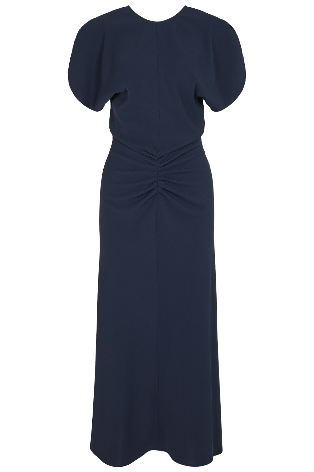 Midikleid mit Raffung