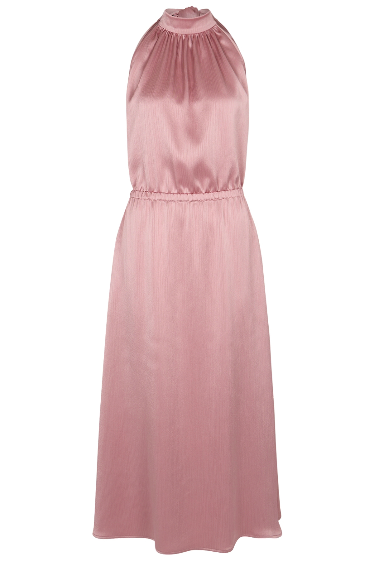 Midi Kleid mit Schluppe