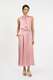 Midi Kleid mit Schluppe