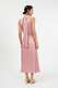Midi Kleid mit Schluppe