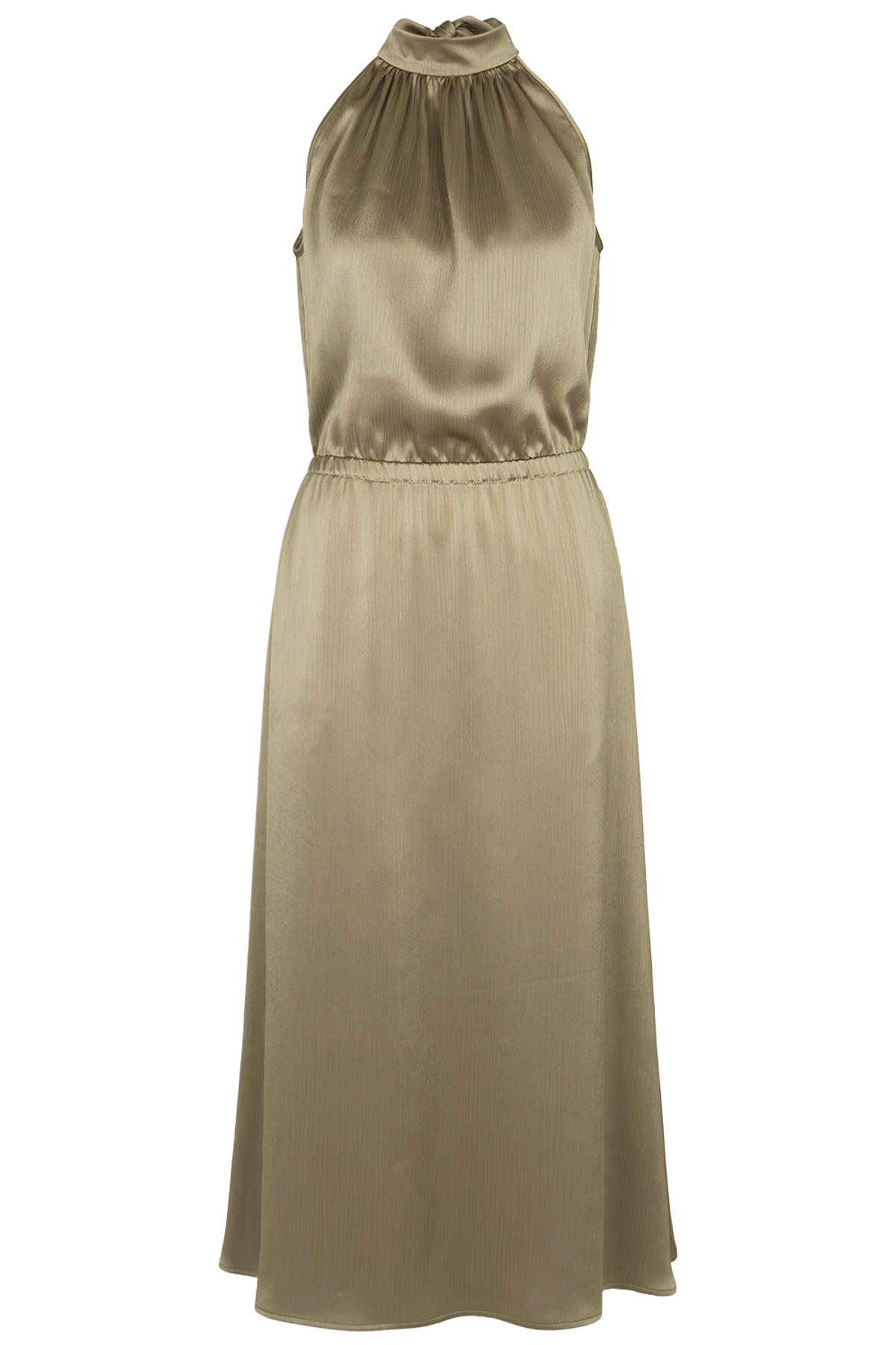 Midi Kleid mit Schluppe