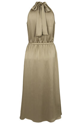 Midi Kleid mit Schluppe