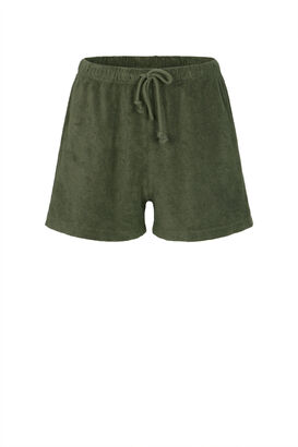 Shorts aus Frottee