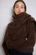 Schal aus Mink Wash Wolle 