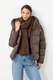 Schal aus Mink Wash Wolle 
