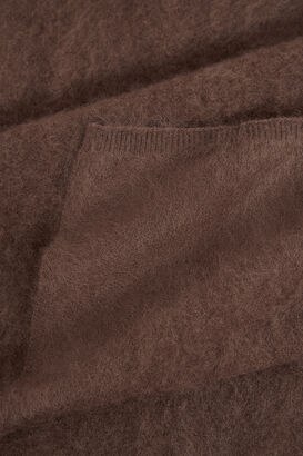 Schal aus Mink Wash Wolle 