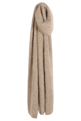 Schal aus Mink Wash Wolle 